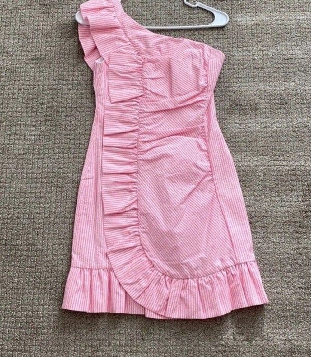 Lilly Pulitzer Tiffani Dress Havana Pink 0 NWOT - Picture 5 of 10